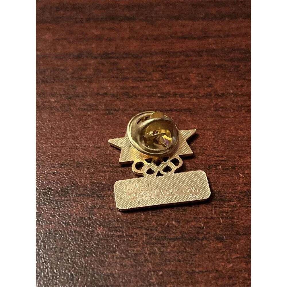 1984 Los Angeles Olympics Team USA Mikasa‎ Lapel Hat Pin